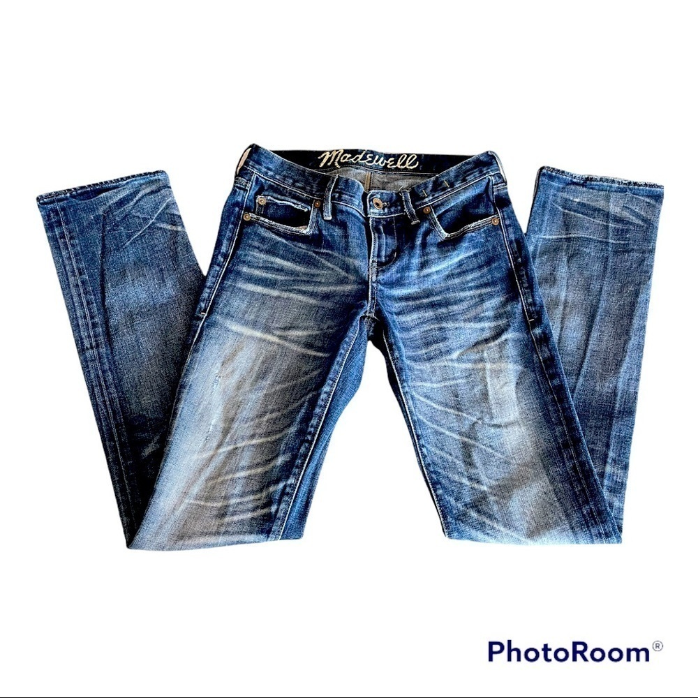 Madewell whisker wash jeans 27